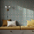 Ocean Tiles Mural Wallpaper - room preview 05