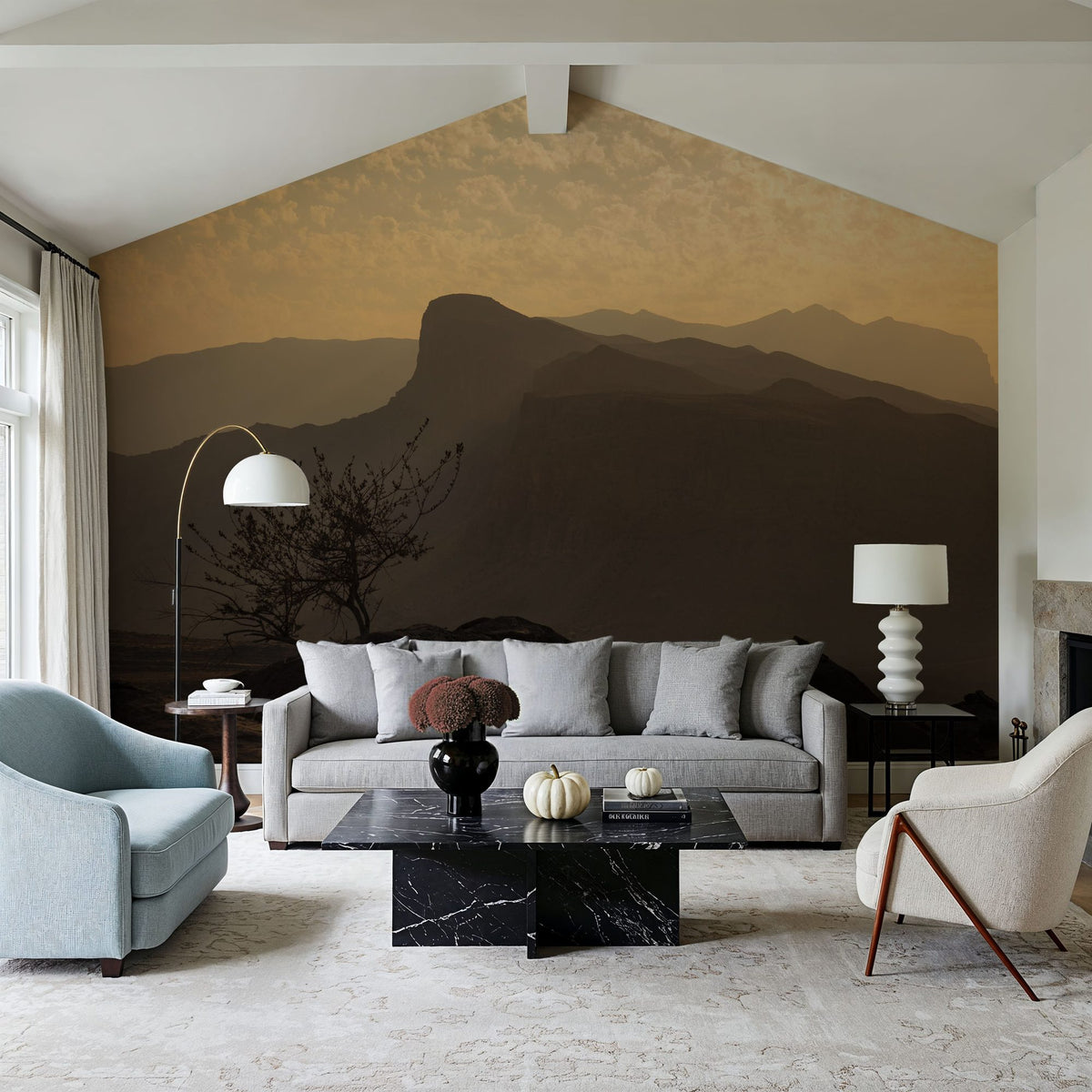 Desertscape Mural Wallpaper - room preview 05