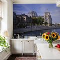 Berlin Riverscape Mural Wallpaper - room preview 05
