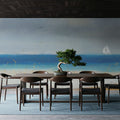 Beach Horizon Mural Wallpaper - room preview 05