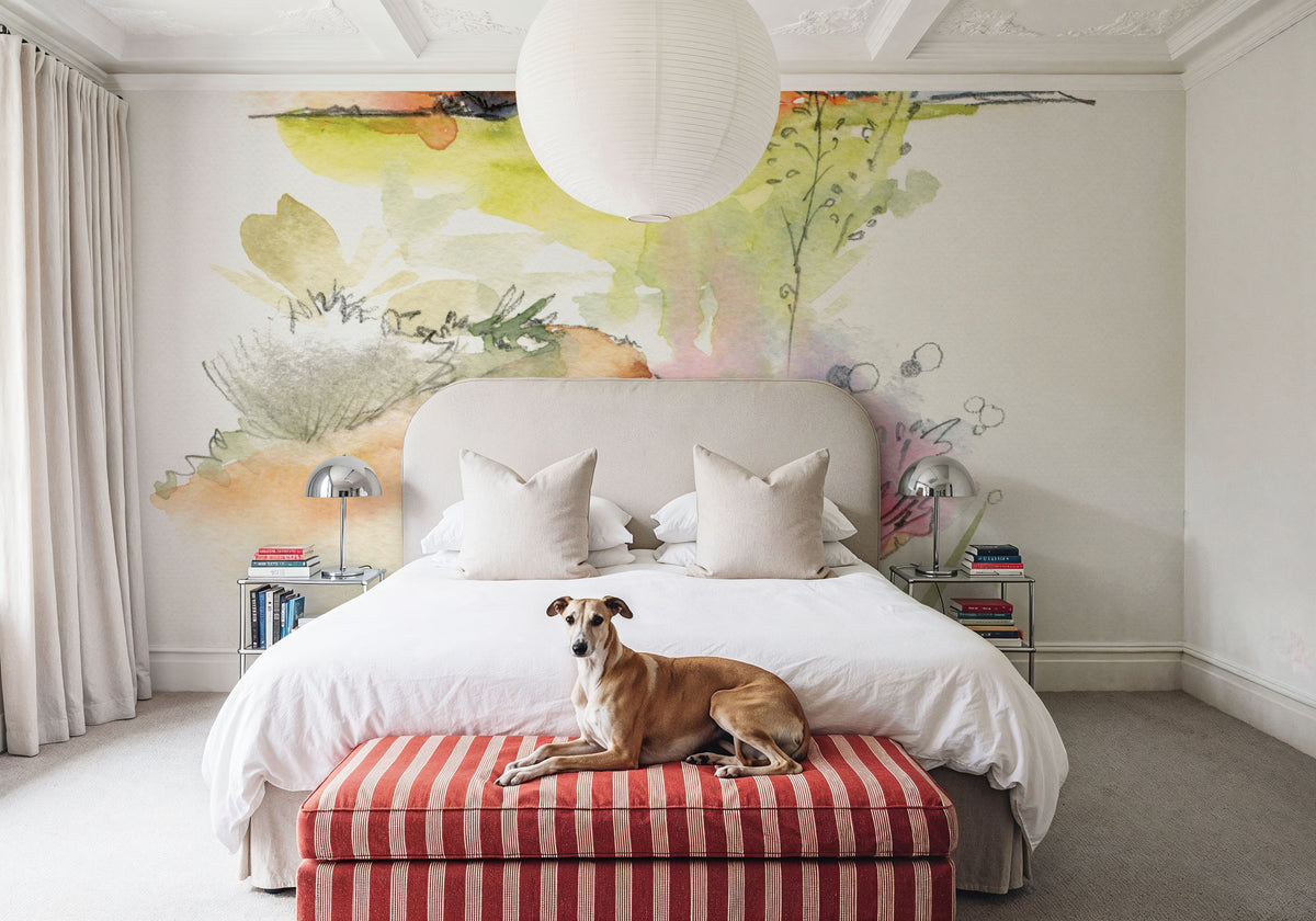 Desert Blooming Mural Wallpaper - room preview 05