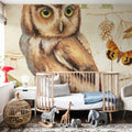 Owl Lodge I Mural Wallpaper - room preview 05