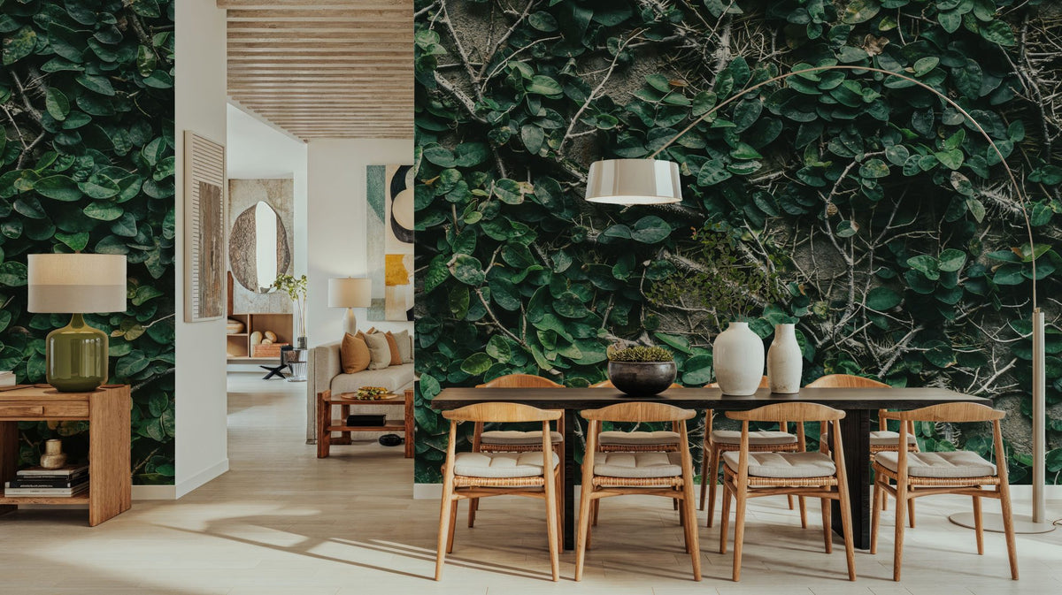 Ivy Leaves Mural Wallpaper - room preview 05