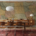 Northern Pacific Railroad Mural Wallpaper - room preview 05