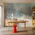 Peaceful Winter Mural Wallpaper - room preview 05