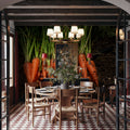Harvest Carrot Mural Wallpaper - room preview 05