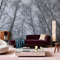 Frosty Trees Mural Wallpaper - room preview 05