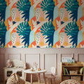 Monstera Love Mural Wallpaper - room preview 05