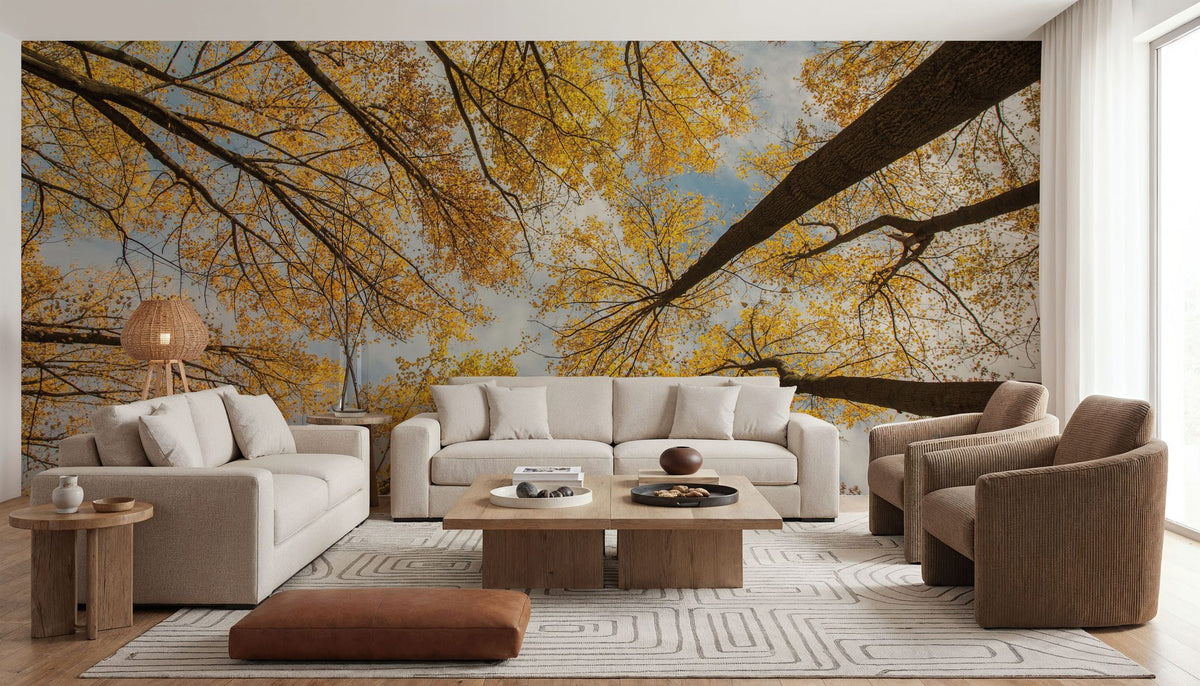 Towering Trees III Mural Wallpaper - room preview 05