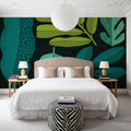 Plant Toss I Mural Wallpaper - room preview 05