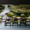 Woodland Cascade Mural Wallpaper - room preview 05