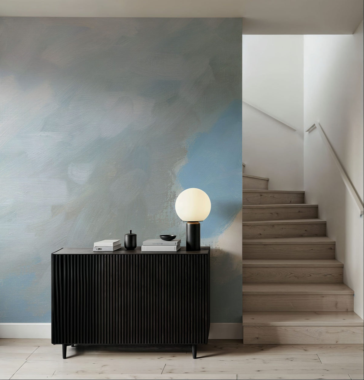Dramatic Clouds II Mural Wallpaper - room preview 05