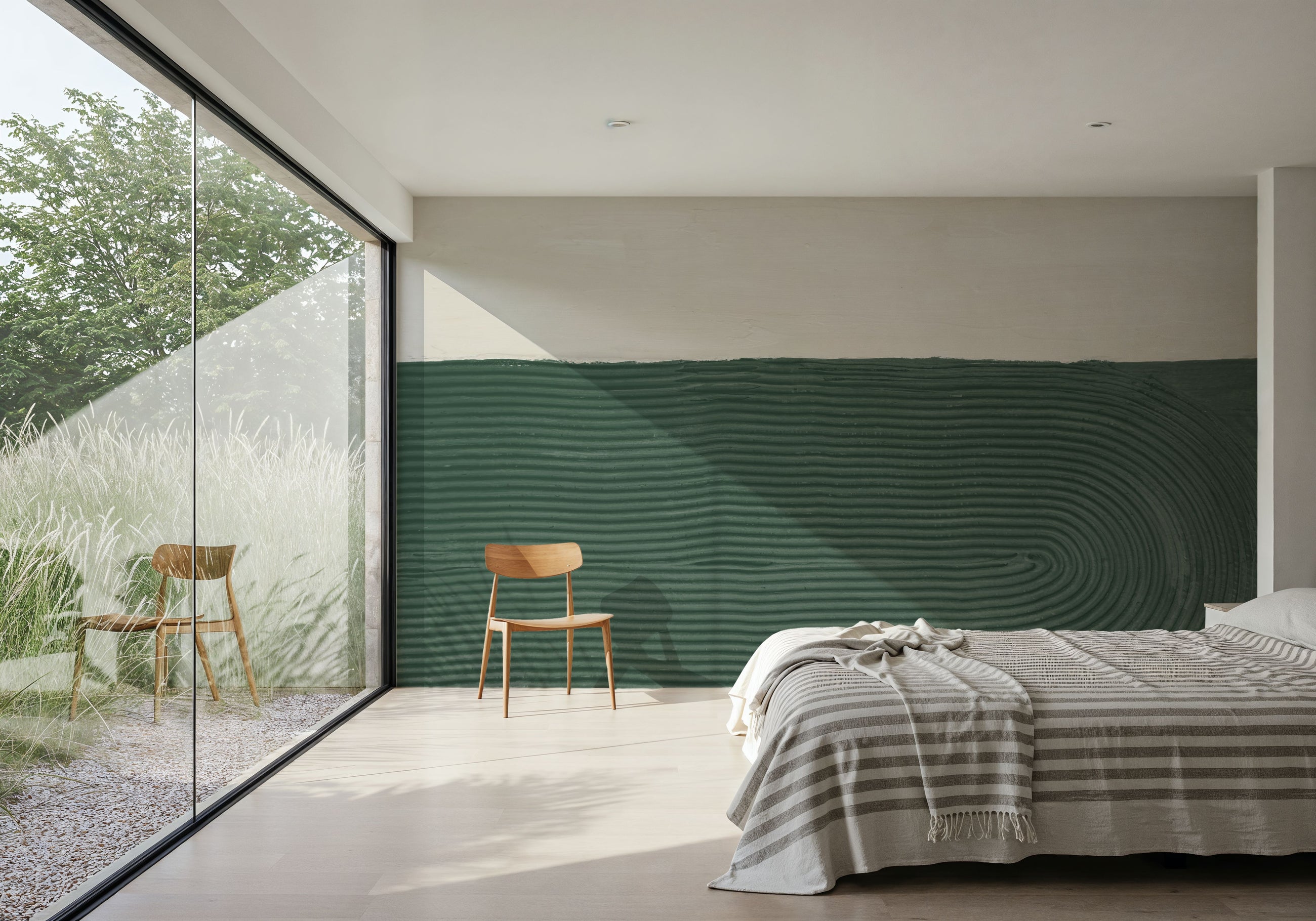 Abstract Fields I Mural Wallpaper