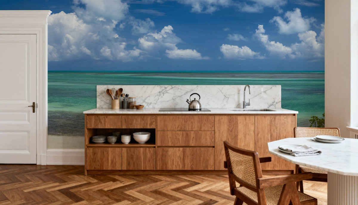 Tropical Paradise Shore Mural Wallpaper - room preview 05