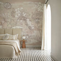 Wildflower Fresco Mural Wallpaper - room preview 05