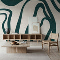 Organic Abstract III Mural Wallpaper - room preview 05