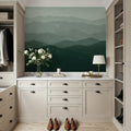 Green Mountains Mural Wallpaper - room preview 05