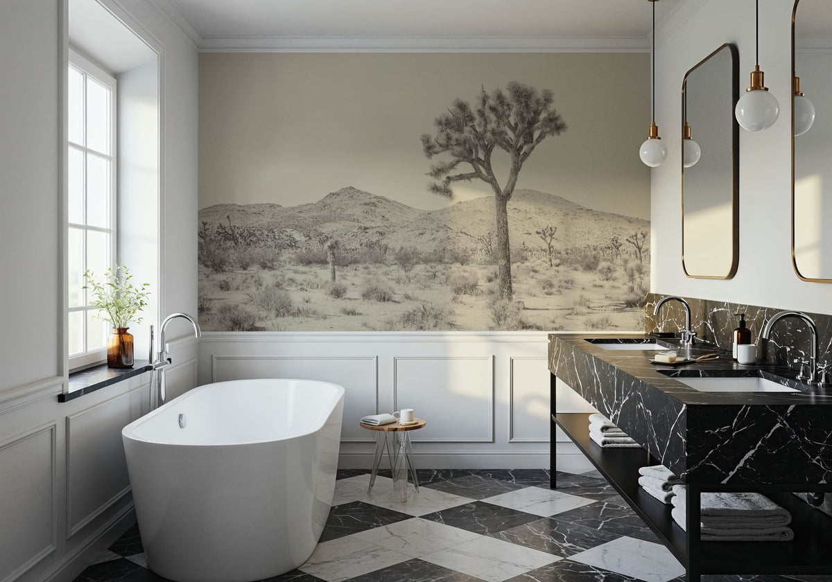 Joshua Tree Focus Mural Wallpaper - room preview 05