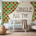 Festive Thoughts III Mural Wallpaper - room preview 05
