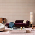 Bamboo Stripes, Blush Mural Wallpaper - room preview 05