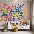 Fun Florals I Mural Wallpaper - room preview 05