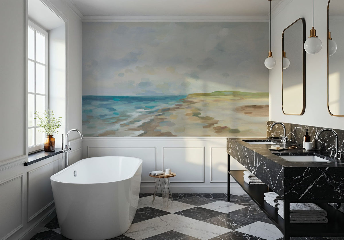 June Beach Mural Wallpaper - room preview 05