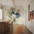 Pansy Party II Honeybloom Mural Wallpaper - room preview 05