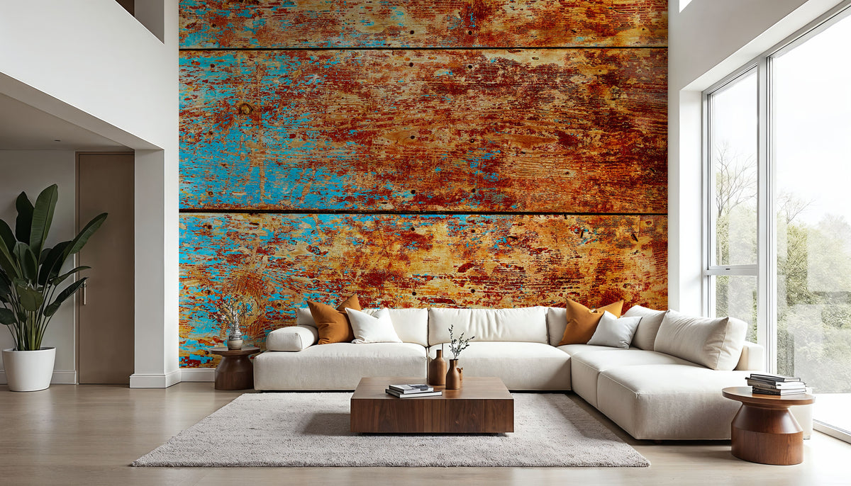 Teruel Wood Mural Wallpaper - room preview 05