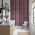 Panthera Tiger, Pink Mural Wallpaper - room preview 05