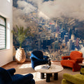 Houston Texas Cityscape Mural Wallpaper - room preview 05