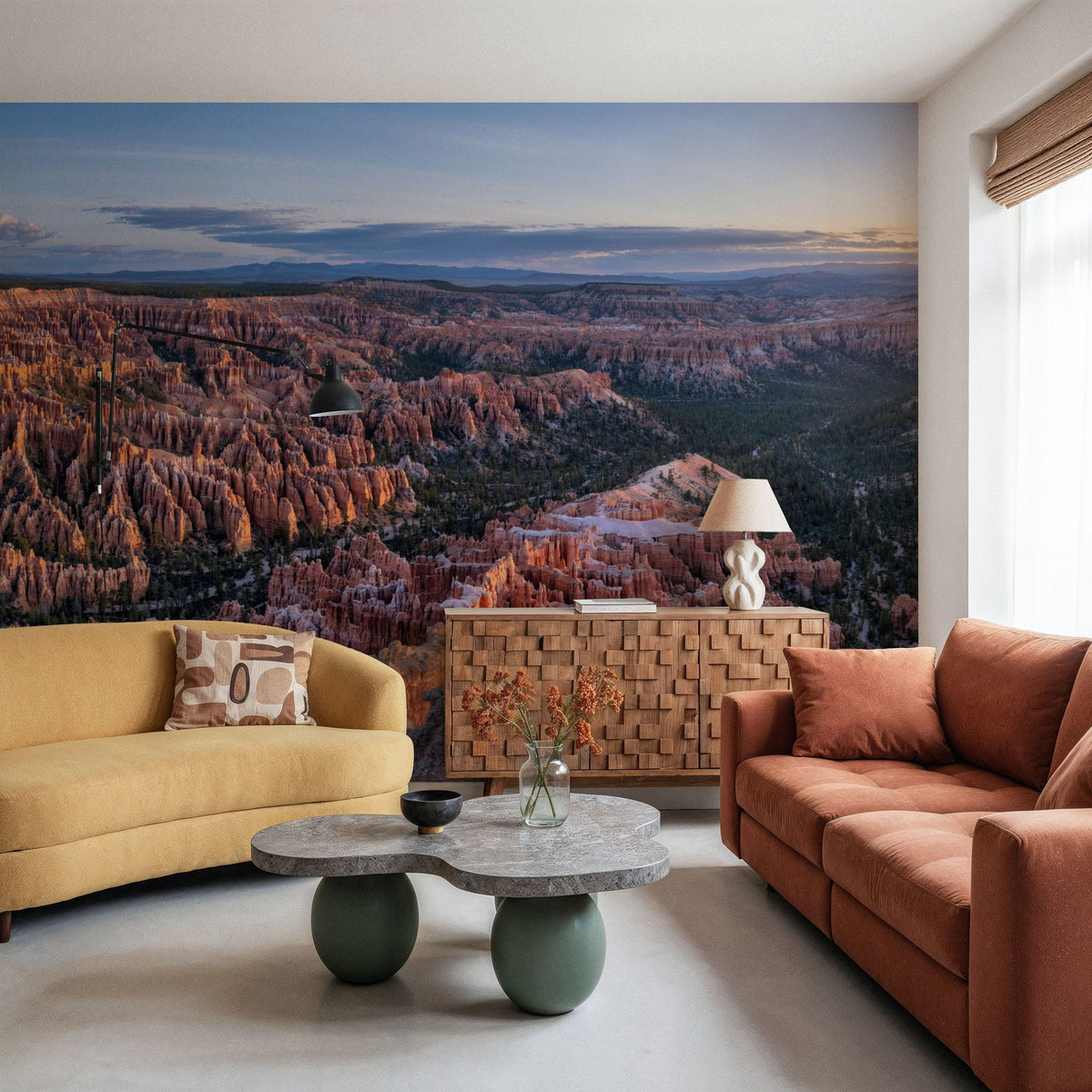 Bryce Sunrise Mural Wallpaper - room preview 05