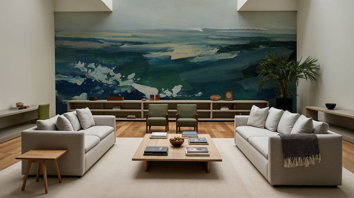 By the Sea Mural Wallpaper - room preview 05