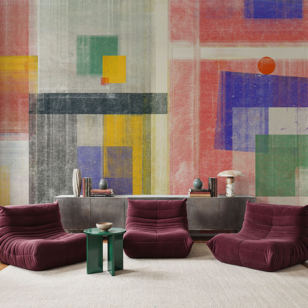 Big Sur Sunset Mural Wallpaper - room preview 05