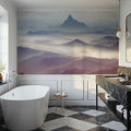 Soft Mountains Mural Wallpaper - room preview 05