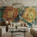 Blooming Splendor I Panel II Mural Wallpaper - room preview 05