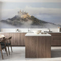 Castle in the Sky Mural Wallpaper - room preview 05