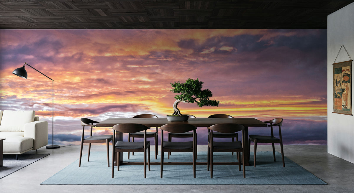 September Skies II Mural Wallpaper - room preview 05