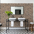 Cheetah Fur Texture Mural Wallpaper - room preview 05
