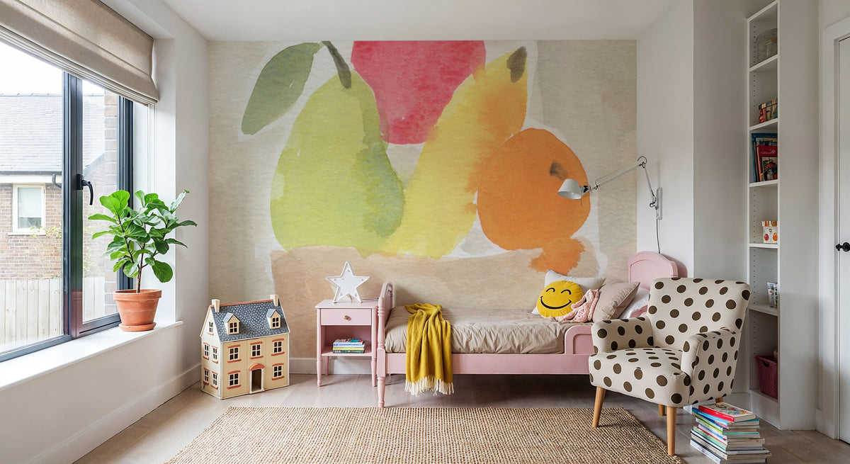 Fruit Bowl I Mural Wallpaper - room preview 05