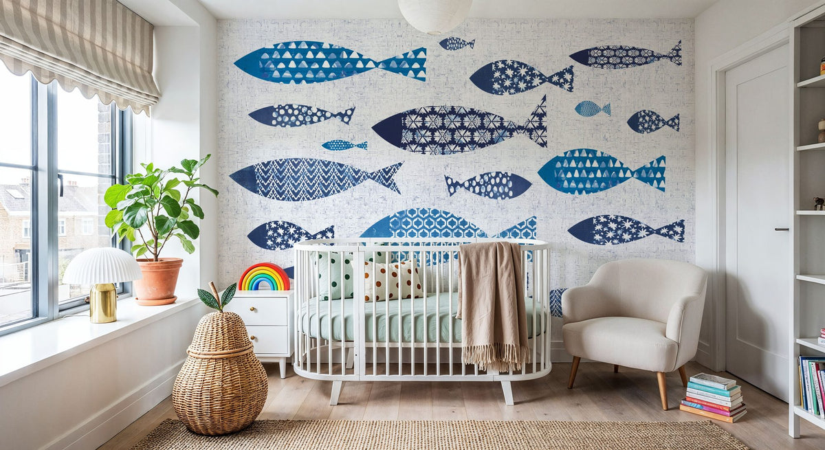 Sunday on the Coast II Mural Wallpaper - room preview 05