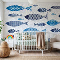 Sunday on the Coast II Mural Wallpaper - room preview 05