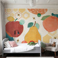 Crazy About Fruit Mural Wallpaper - room preview 05