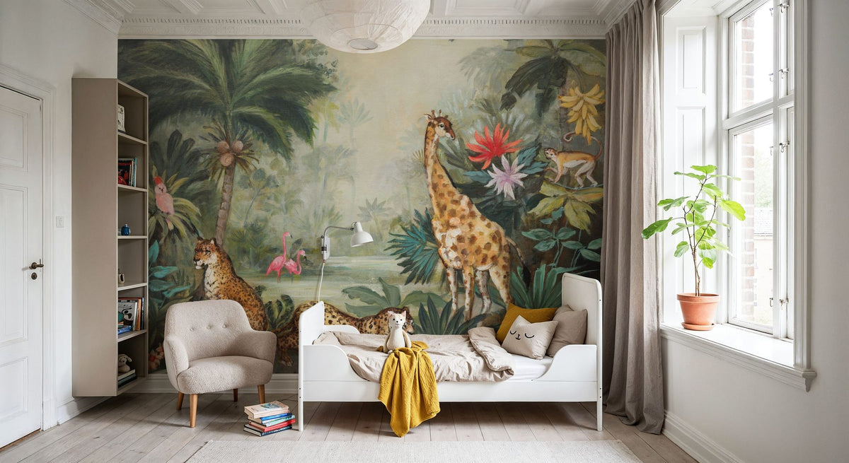 Jungle Break Mural Wallpaper - room preview 05