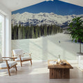Alpine Solitude Mural Wallpaper - room preview 05