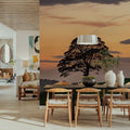 Sunset Sentinel Mural Wallpaper - room preview 05