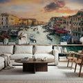 Grand Canal Sunset Mural Wallpaper - room preview 05