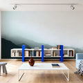 Virgin Mountains Blue Mural Wallpaper - room preview 05
