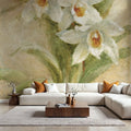 Dreamy Orchids II Mural Wallpaper - room preview 05