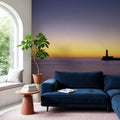 Harbor Sunset Glow Mural Wallpaper - room preview 05