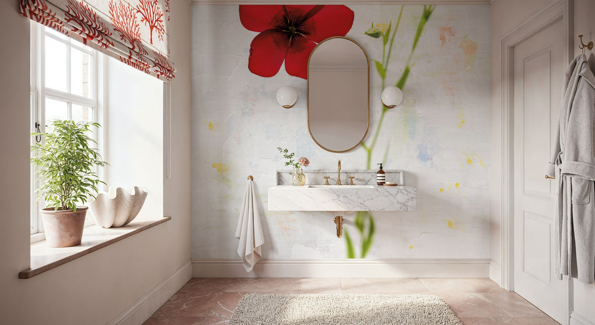 Wonderful Wildflowers XIV Mural Wallpaper - room preview 05